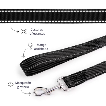 Bracelet en nylon noir